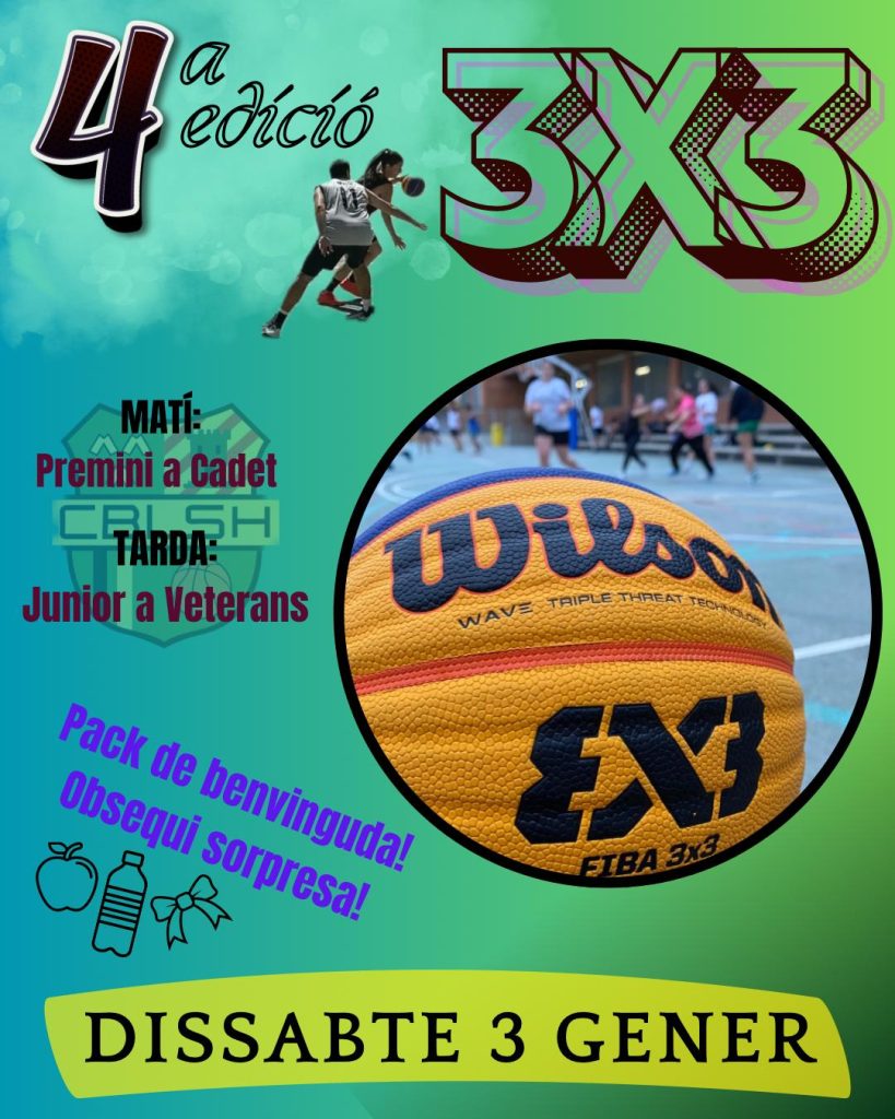 cartel bàsquet 3x3